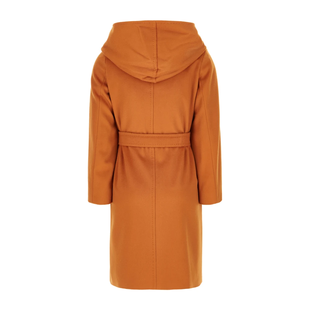Max Mara Studio Stijlvolle Jassen Collectie Orange Dames