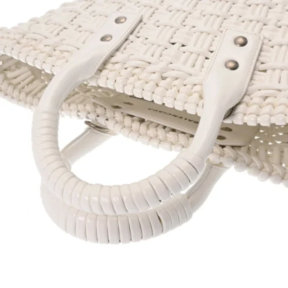 Balenciaga Vintage Pre-owned Leather balenciaga-bags White Dames