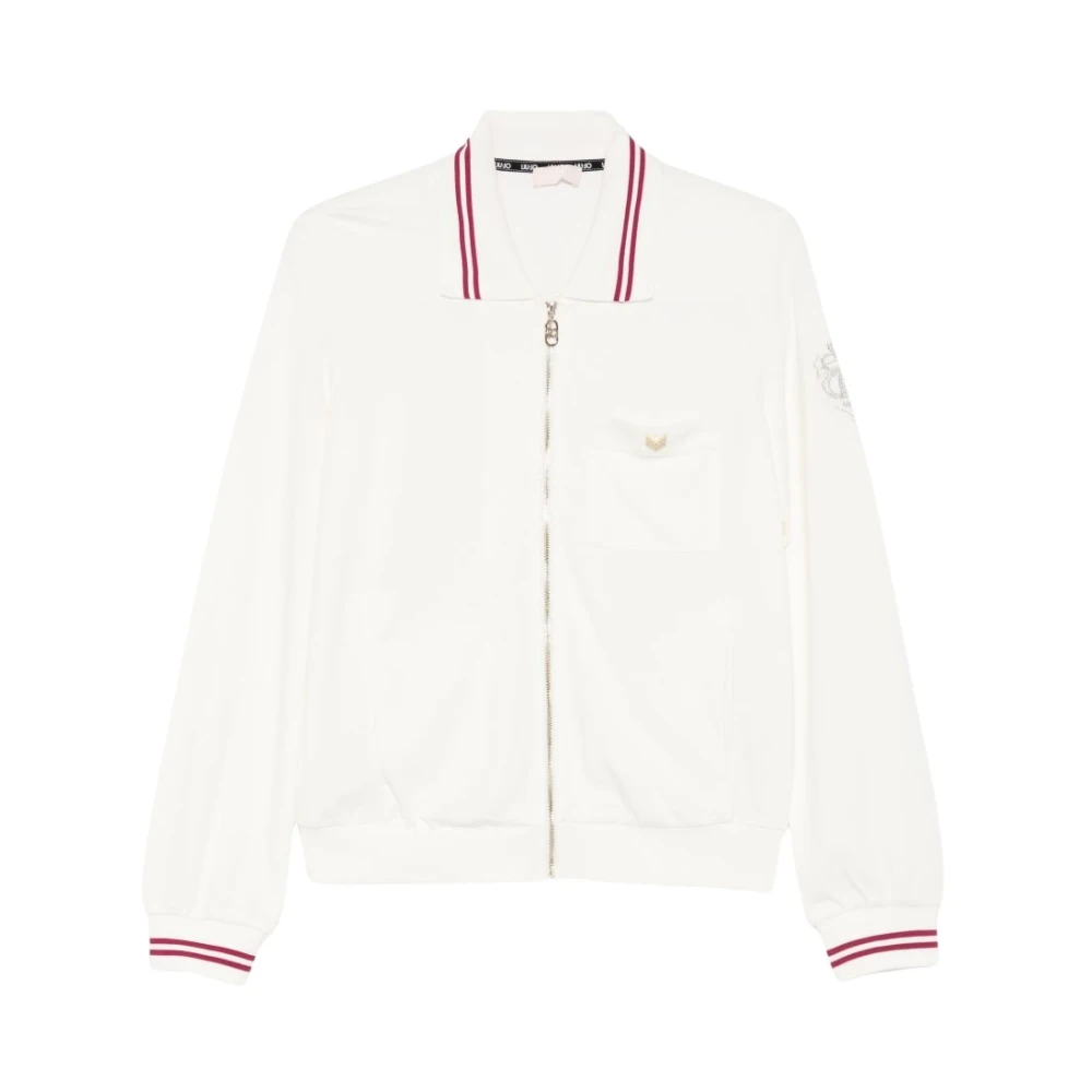 Liu Jo Donna Bianco Bomber Jacket