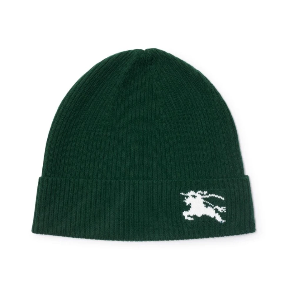 Burberry Gebreide Beanie Muts Green Unisex