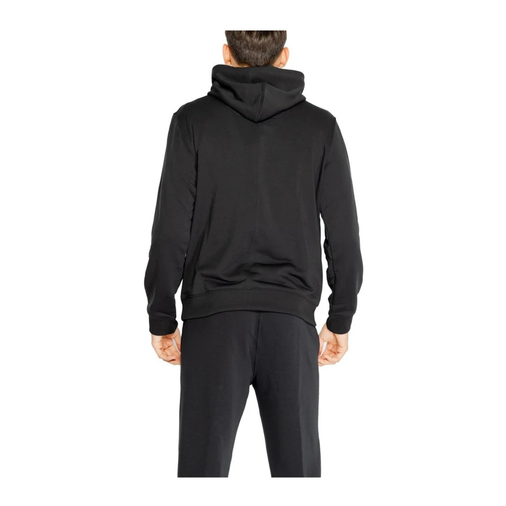 Calvin Klein Zwarte polyester trui voor mannen Black Heren