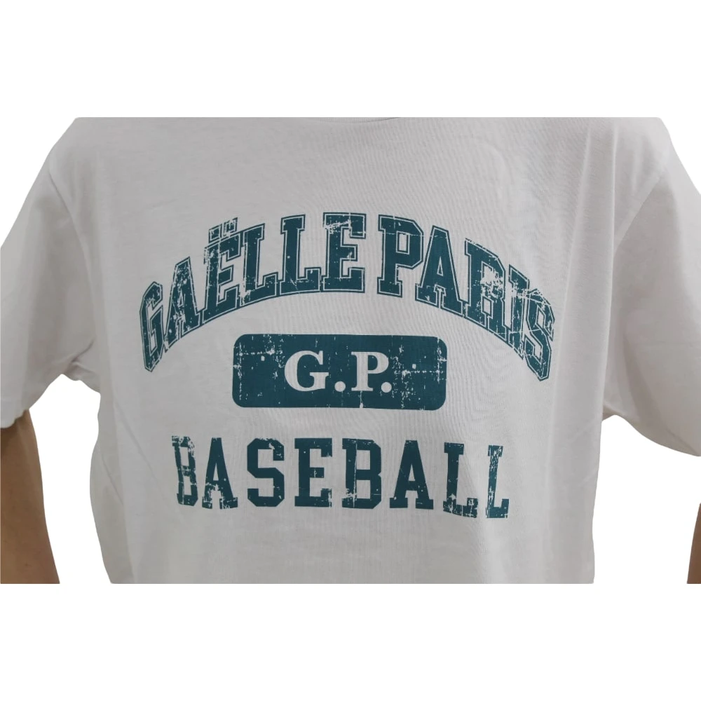 Gaëlle Paris Korte Mouw T-shirt White Dames