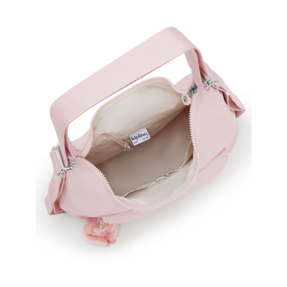 Kipling Omkeerbare Schoudertas Rugzak Functioneel Pink Dames