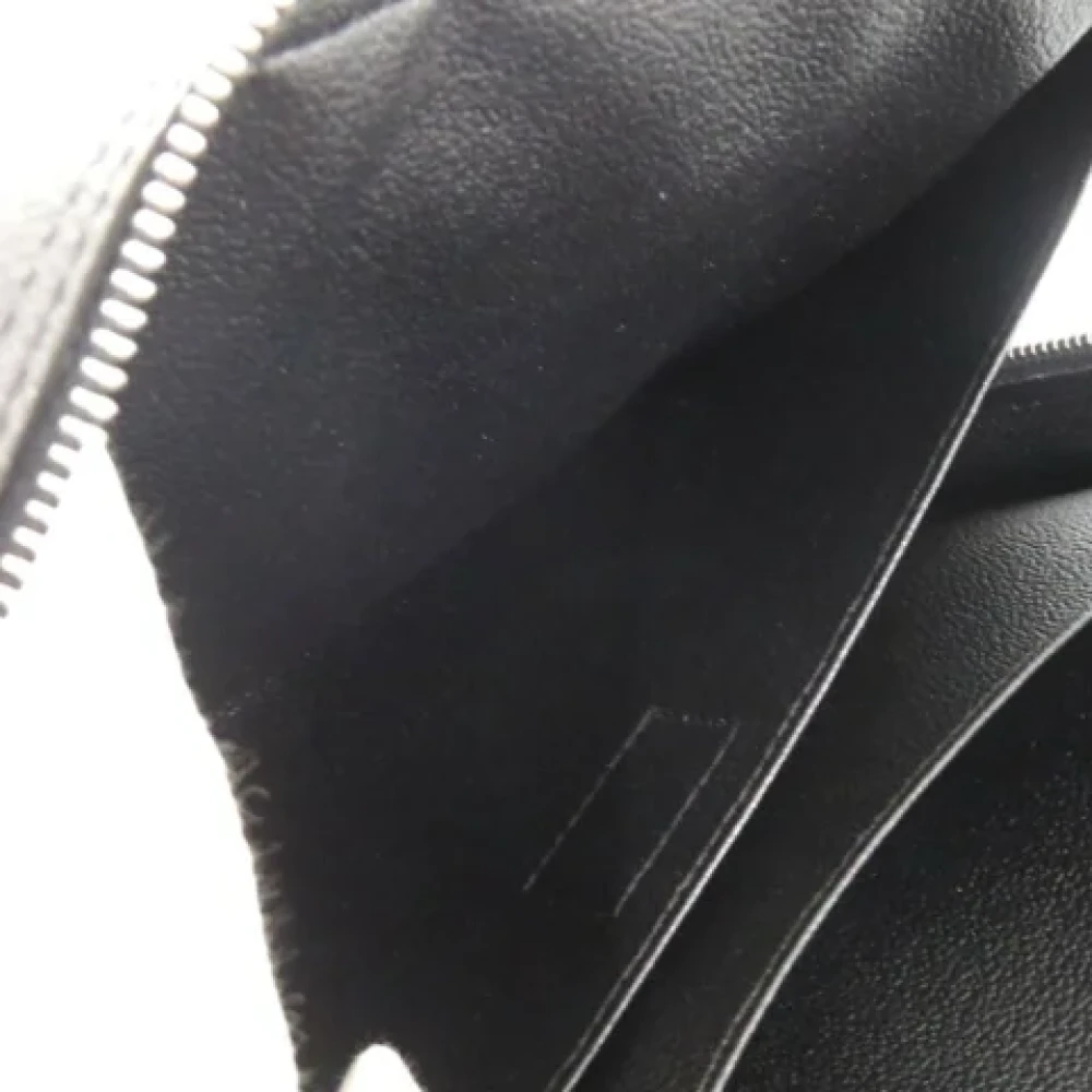 Louis Vuitton Vintage Pre-owned Leather clutches Black Dames