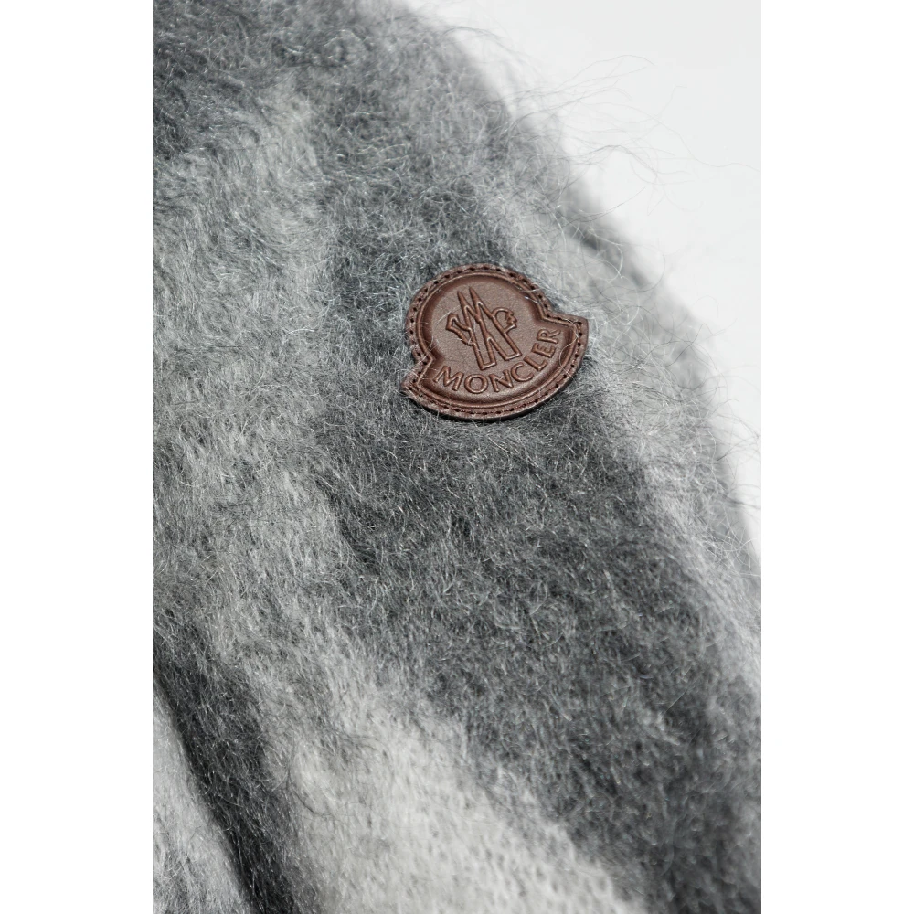 Moncler Gebreide trui met patroon Gray Dames