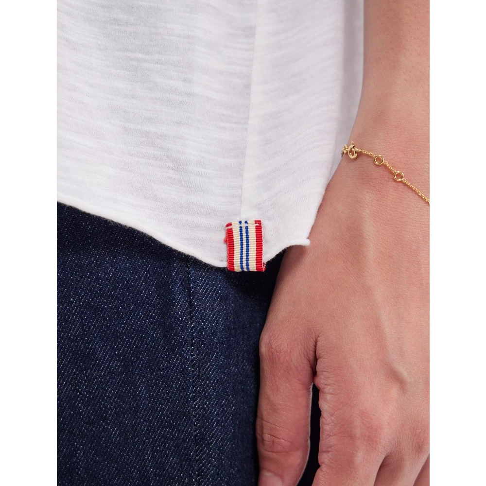 Ines De La Fressange Paris Katalina wit T-shirt White Dames