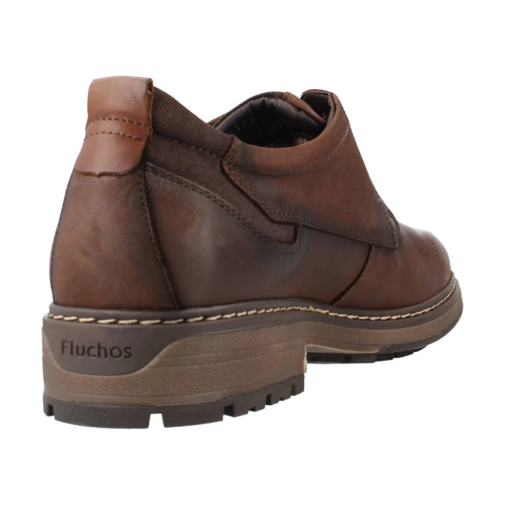 Fluchos Laced Shoes Brown Heren