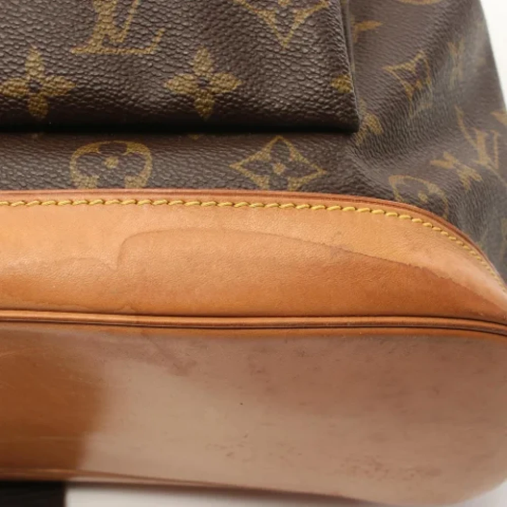 Louis Vuitton Vintage Pre-owned Canvas backpacks Brown Dames