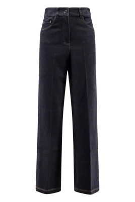 Max Mara Straight Jeans Blå L