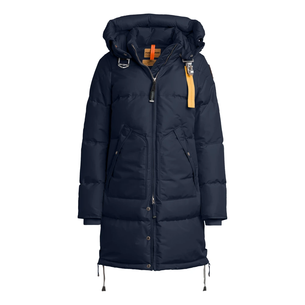 Parajumpers Long Bear Down Jacket Blue Dames