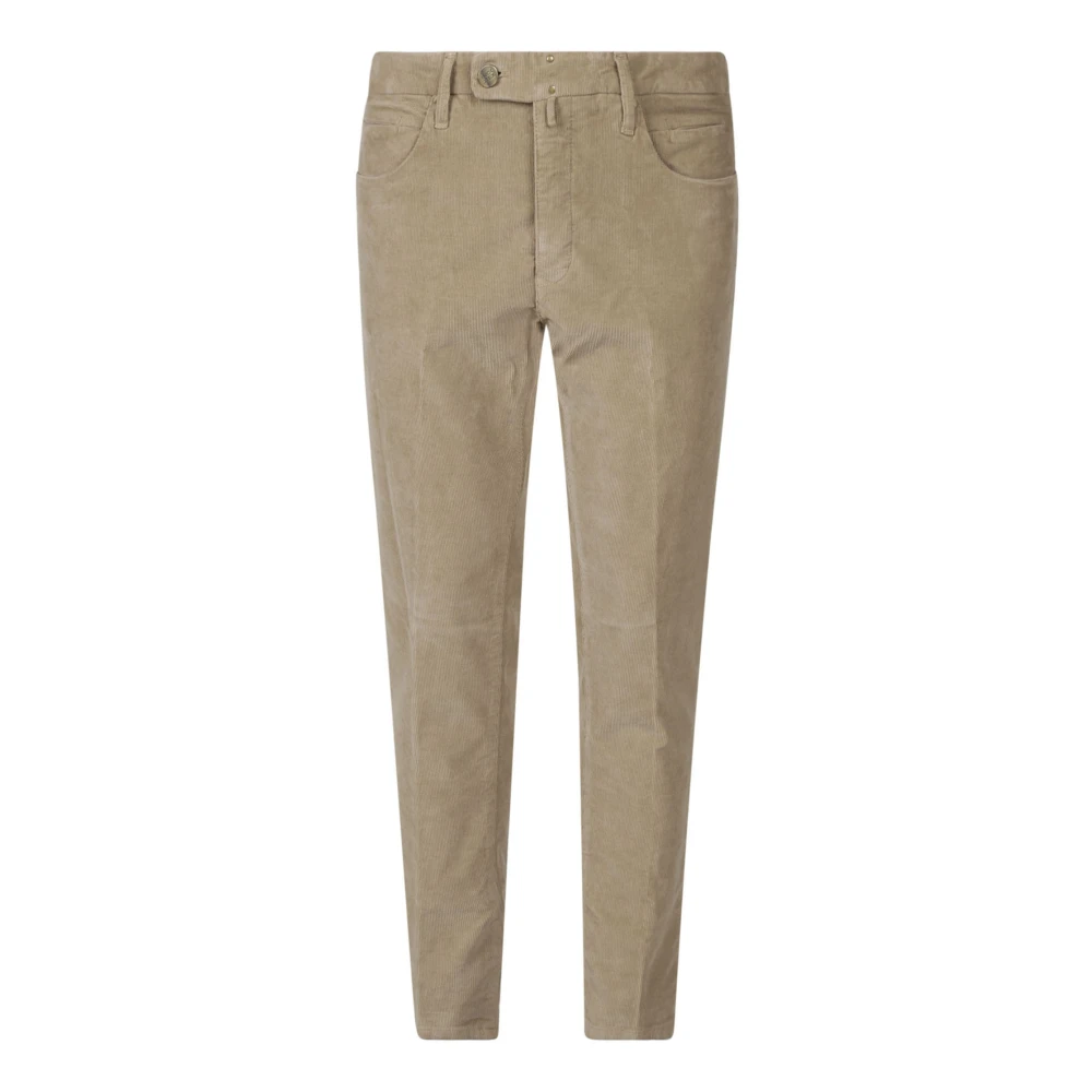 Incotex Men's Beige Slim Fit Denim Jeans - Slim-Fit Trousers - W38 - Trousers