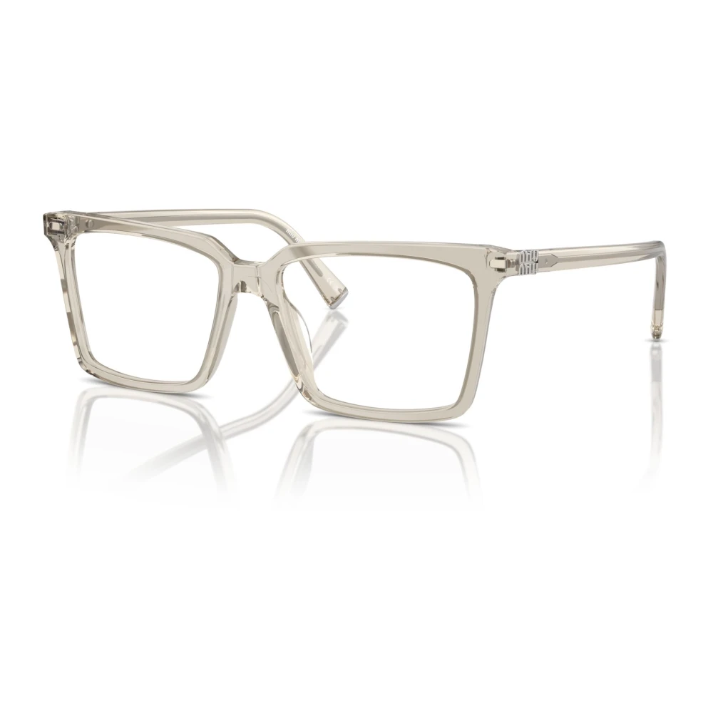 Miu Miu Unisex Gray Eyewear Frames