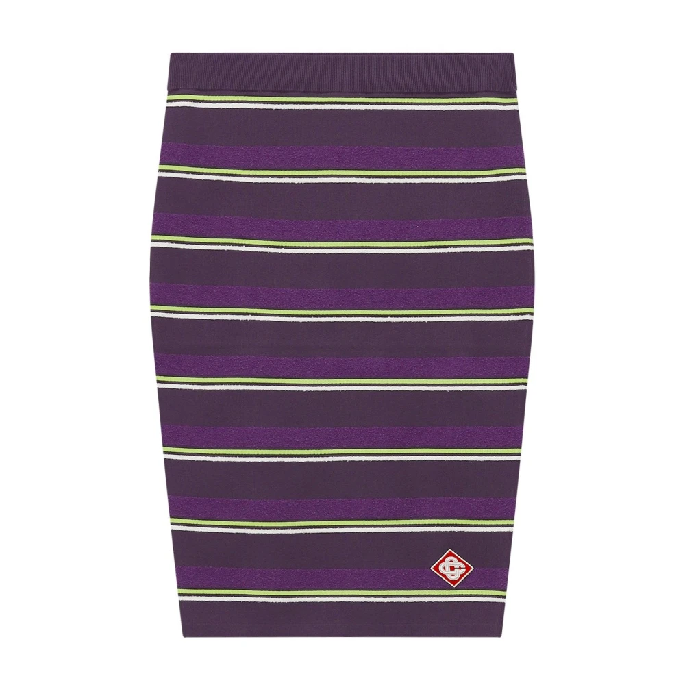 Casablanca Women's Purple Pencil Skirts, S, Pencil Skirts