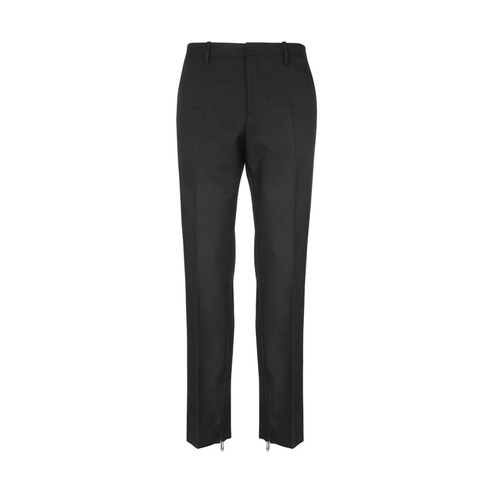 Off White Trousers Black Heren