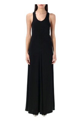 black-satin-dress-wide-straps