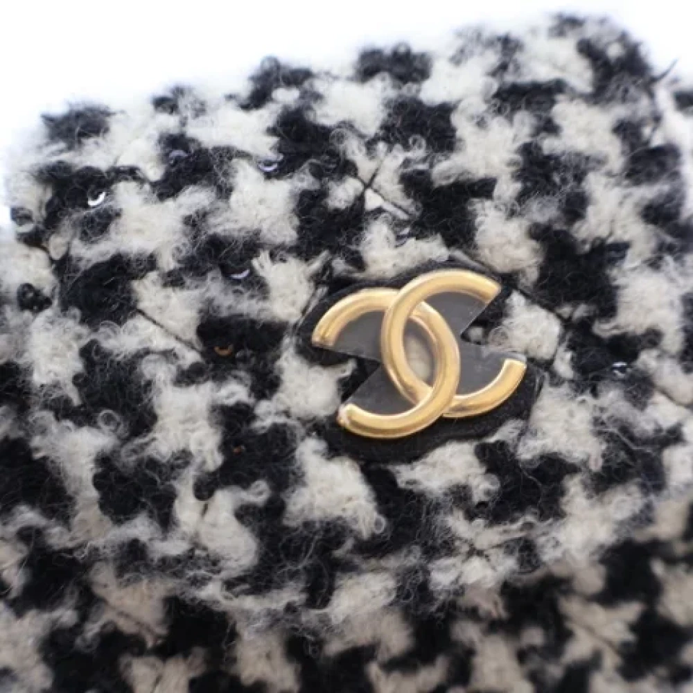 Chanel Vintage Pre-owned Leather chanel-bags Black Dames