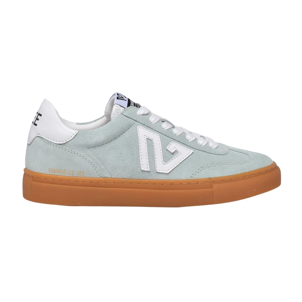 Emanuelle Vee Sneaker in Suède Dames Schoenen Groen