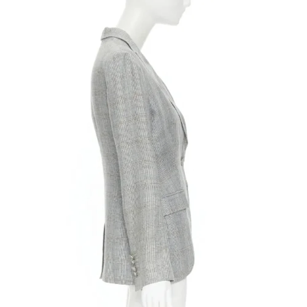 Dolce & Gabbana Pre-owned Wool tops Gray Dames