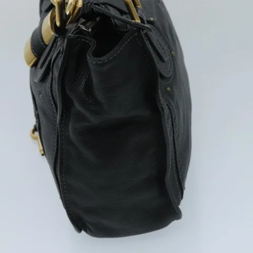 Chloé Pre-owned Leather handbags Black Dames