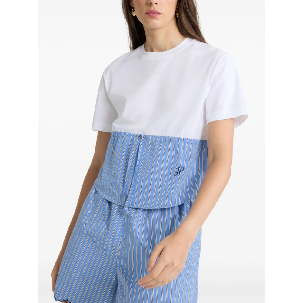 Patou Witte T-shirts en Polos White Dames