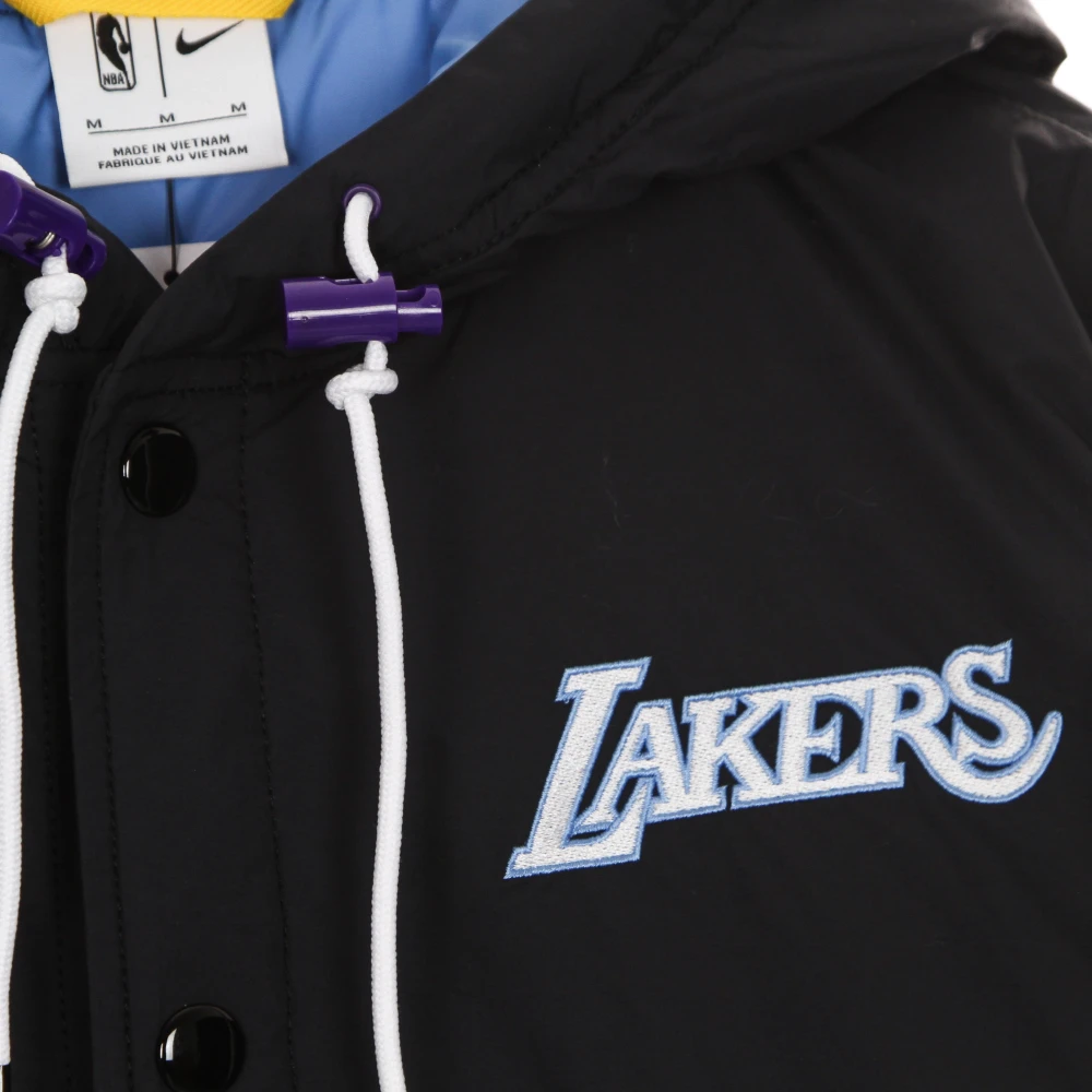 Nike NBA Courtside Jacket Lichtgewicht Gewatteerd Black Heren