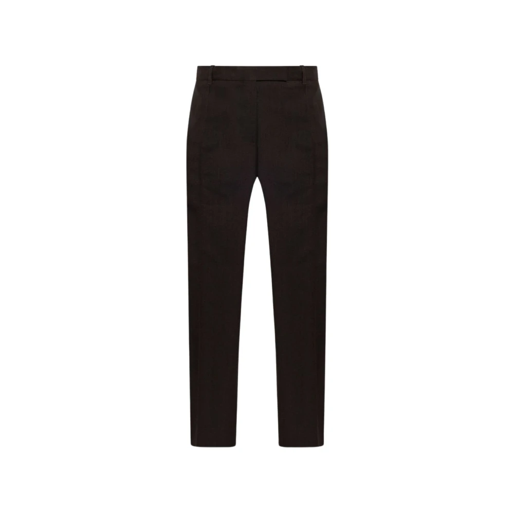 Studio Nicholson Donna Marrone - Straight Pantaloni - Trousers - L