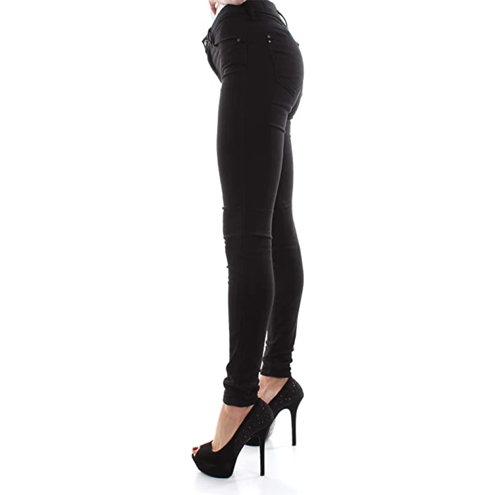 Guess Slim-fit Broek Black Dames
