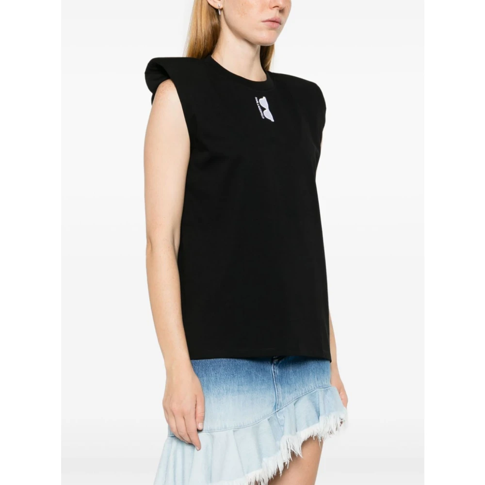 Karl Lagerfeld T-shirts en Polos Zwart Black Dames