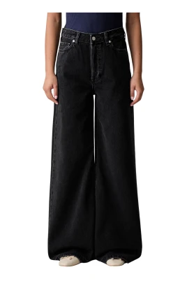 Scotch & Soda Wide Jeans Svart W27 L32