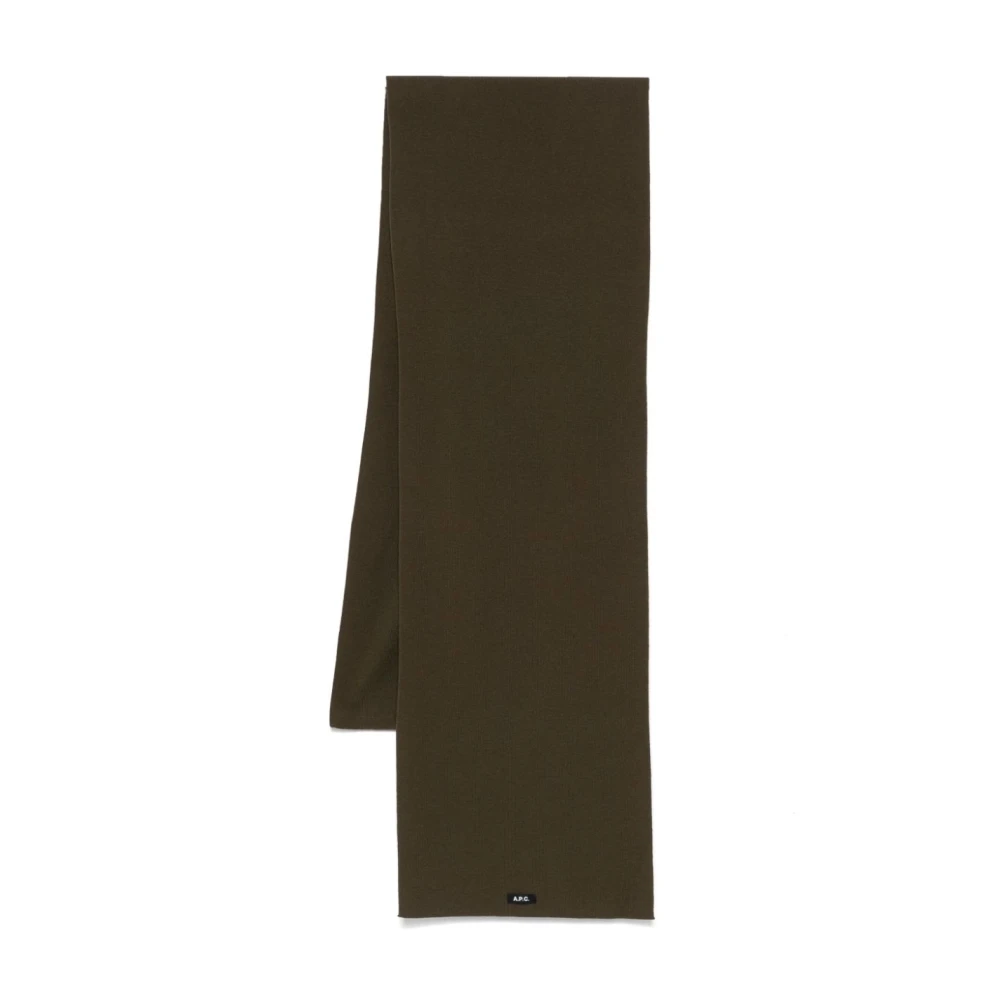 A.p.c. Bob Sjaal in Khaki Black Dames