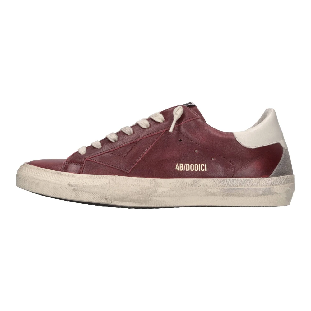 4B12 Sneakers Heren Schoenen Rood