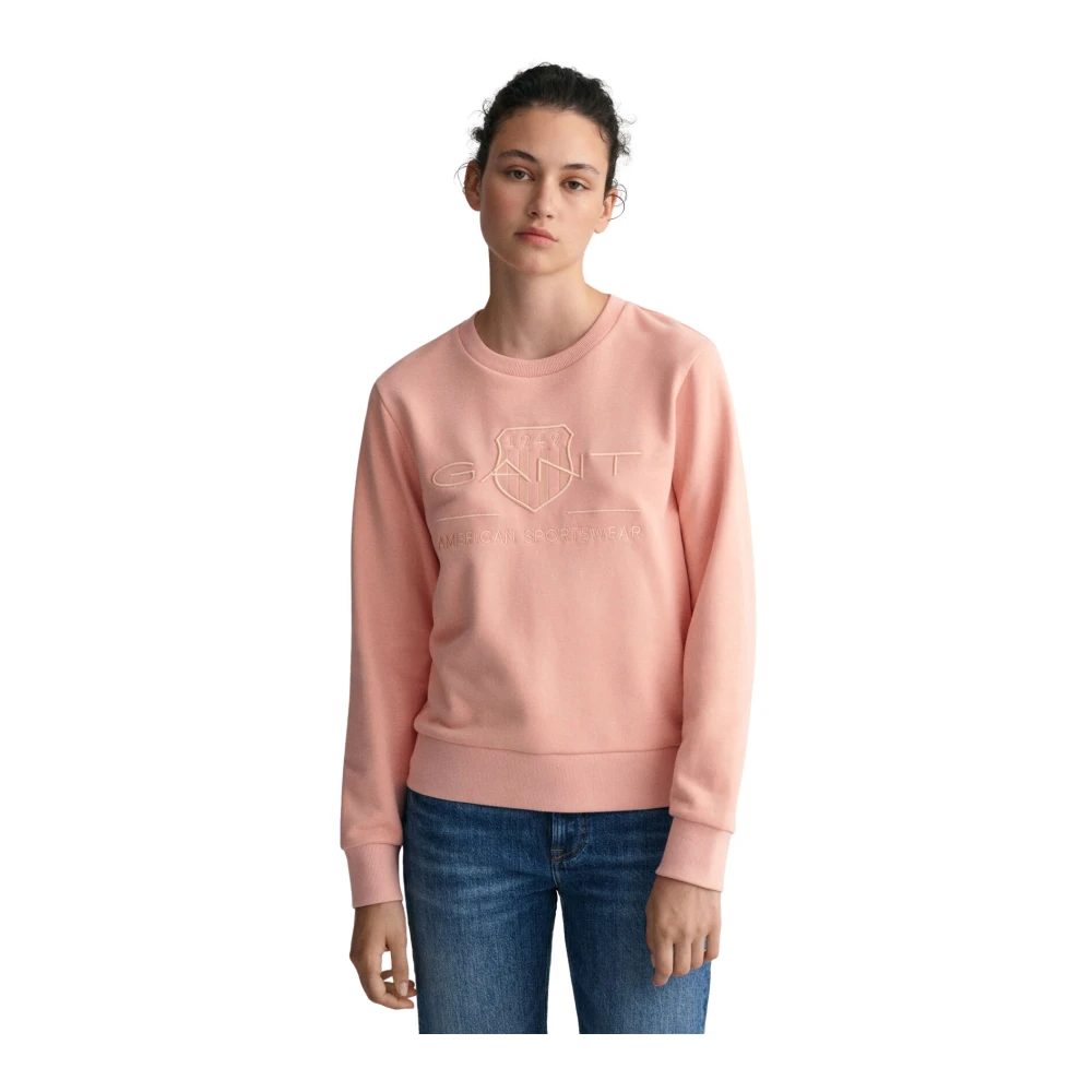Gant Sweatshirts Orange Dames