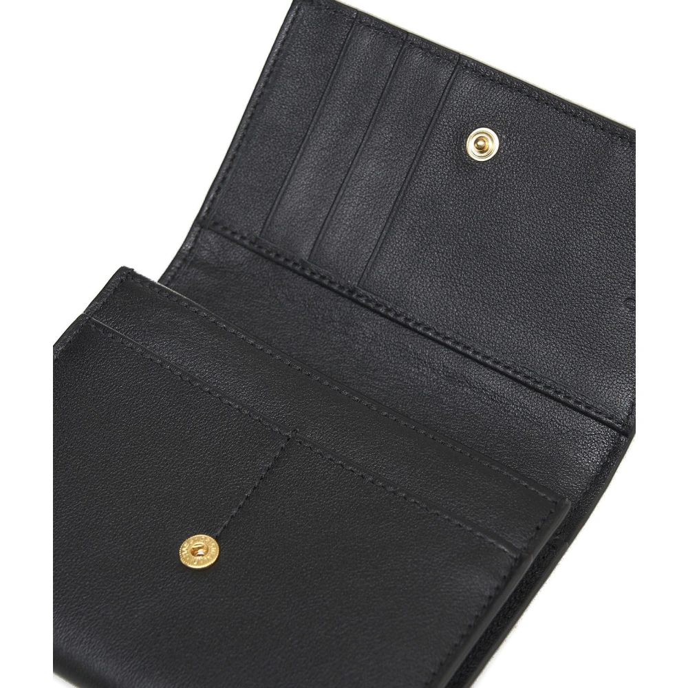 Orciani Zwarte Portemonnees voor Vrouwen Aw24 Black Dames
