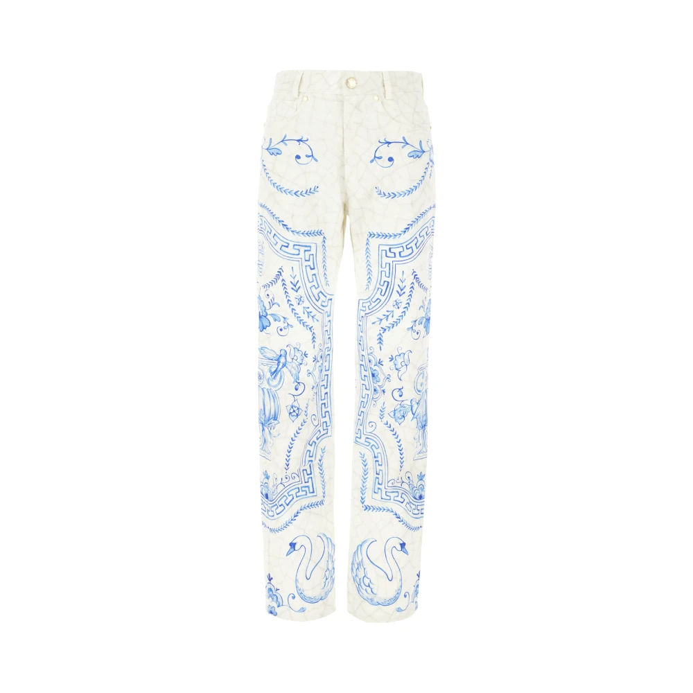 Casablanca Klassieke Denim Jeans voor Dagelijks Gebruik White Dames