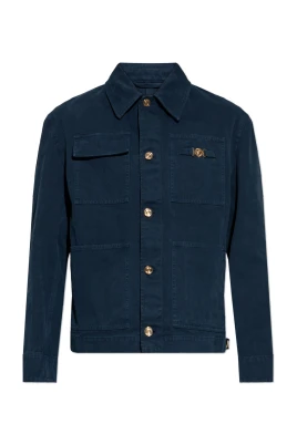 Denimjacka med utsmyckning