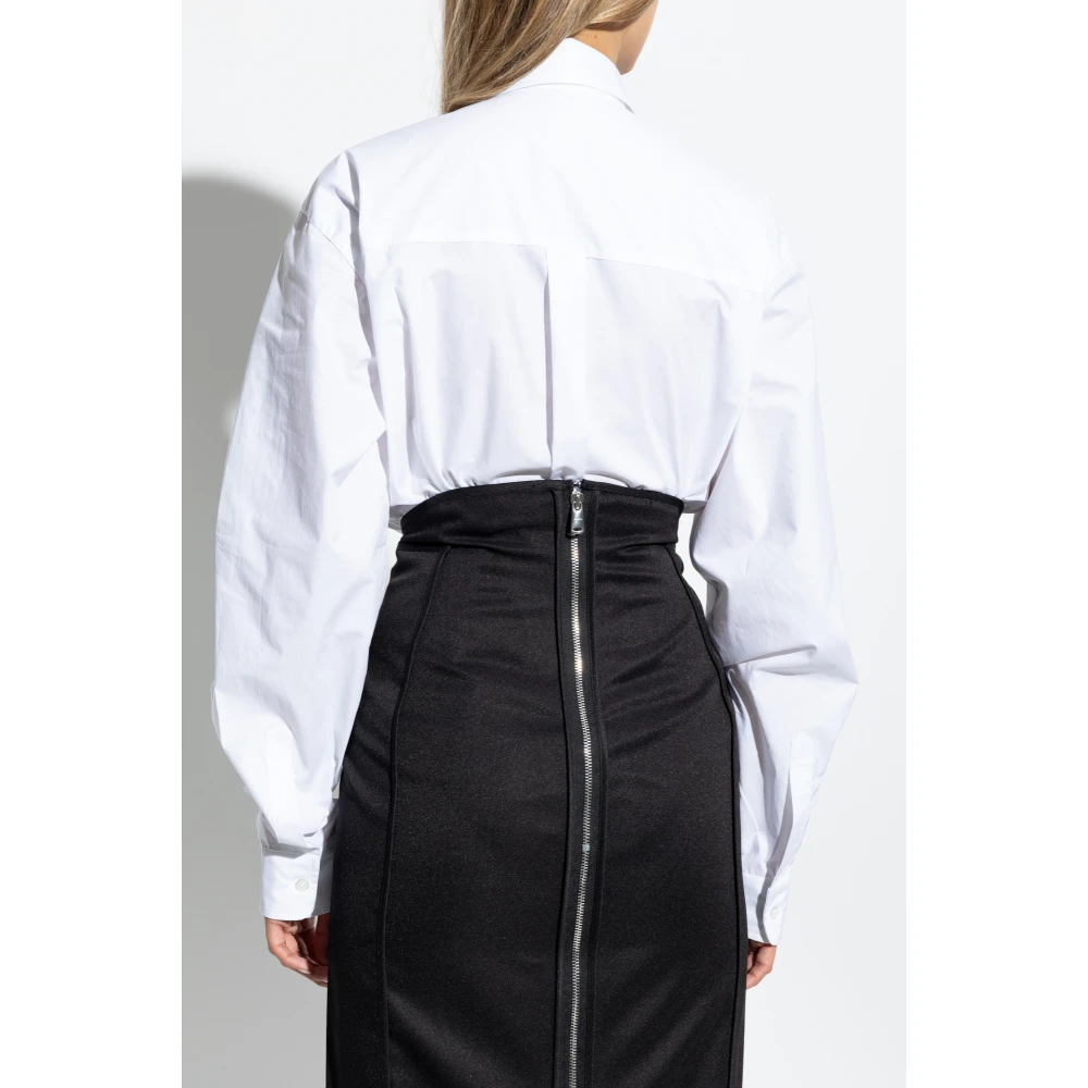 Coperni Shirt bodysuit White Dames