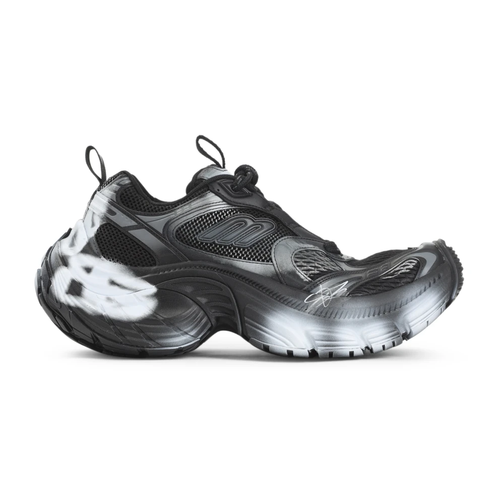 Balenciaga Zwarte Sneakers voor Mannen Aw25 Heren Schoenen