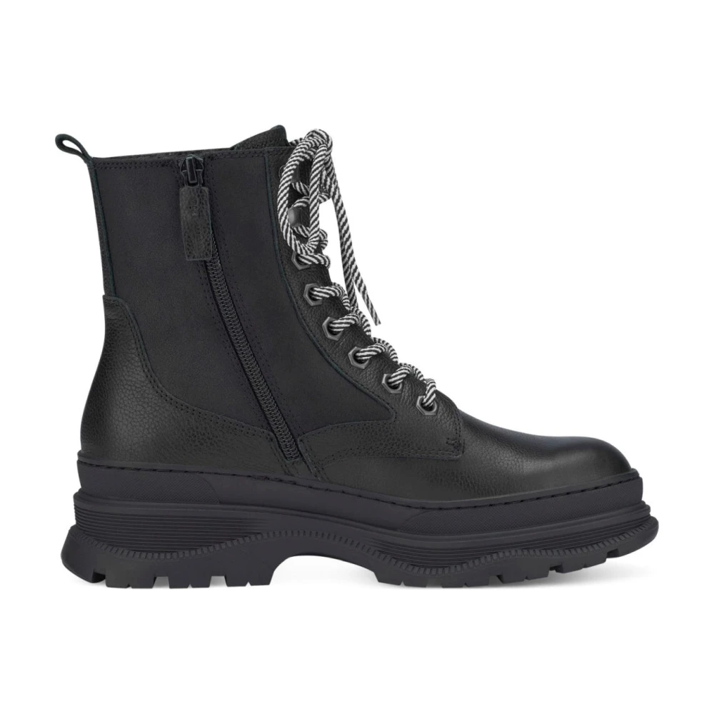 Tamaris, Skor, Dam, 37 EU, Ankelboots med snøring