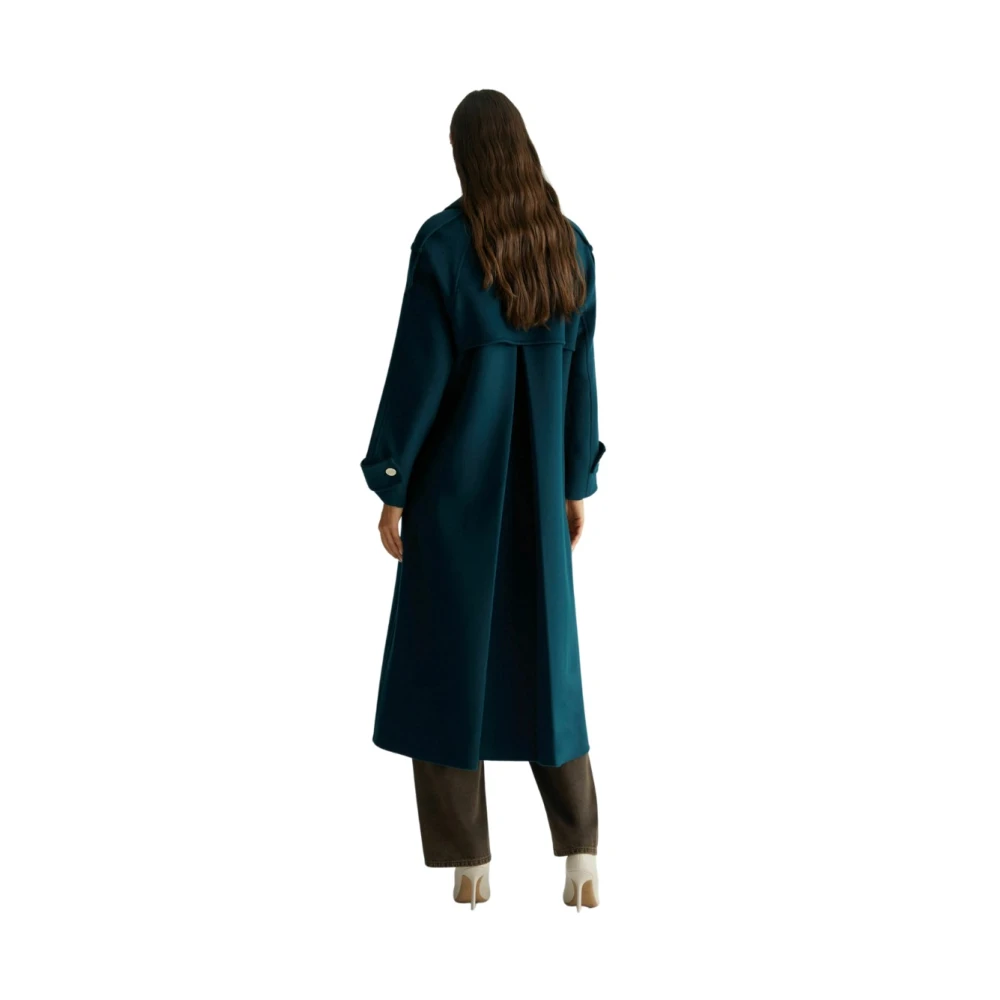 Liu Jo Trench Coat Green Dames