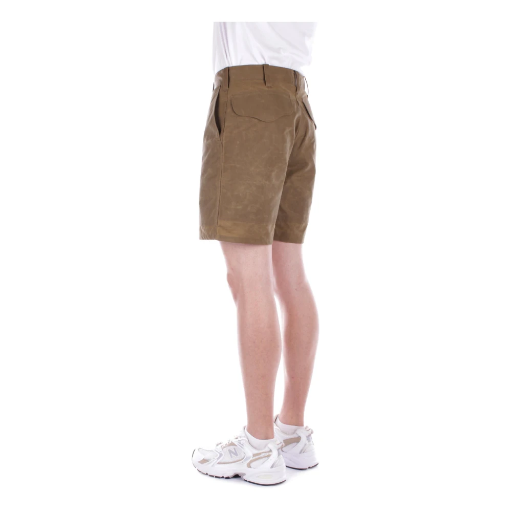 Filson Bruine Shorts Rits Sluiting Zijzakken Brown Heren