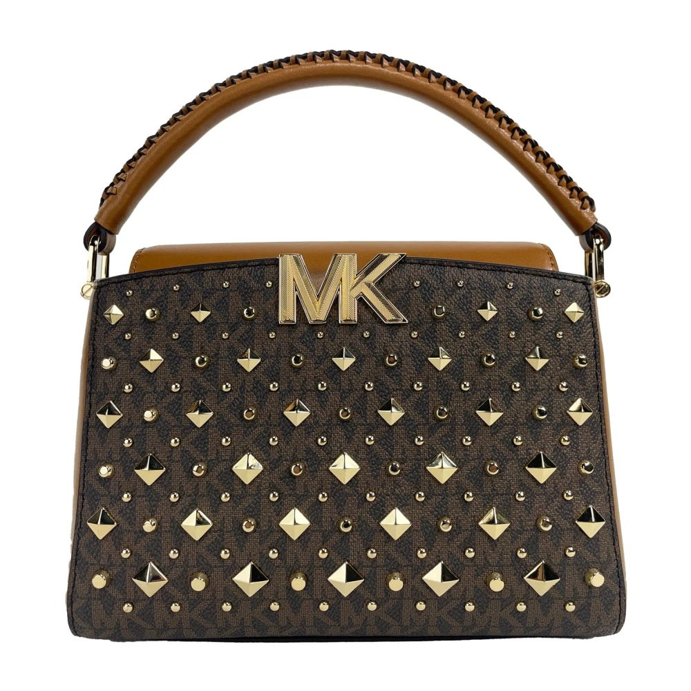 Michael Kors Kleine Karlie Crossbody Tas met Studs Multicolor Dames