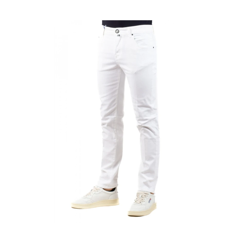Jacob Cohën Heren Jeans Jacob Cohen Stijl White Heren
