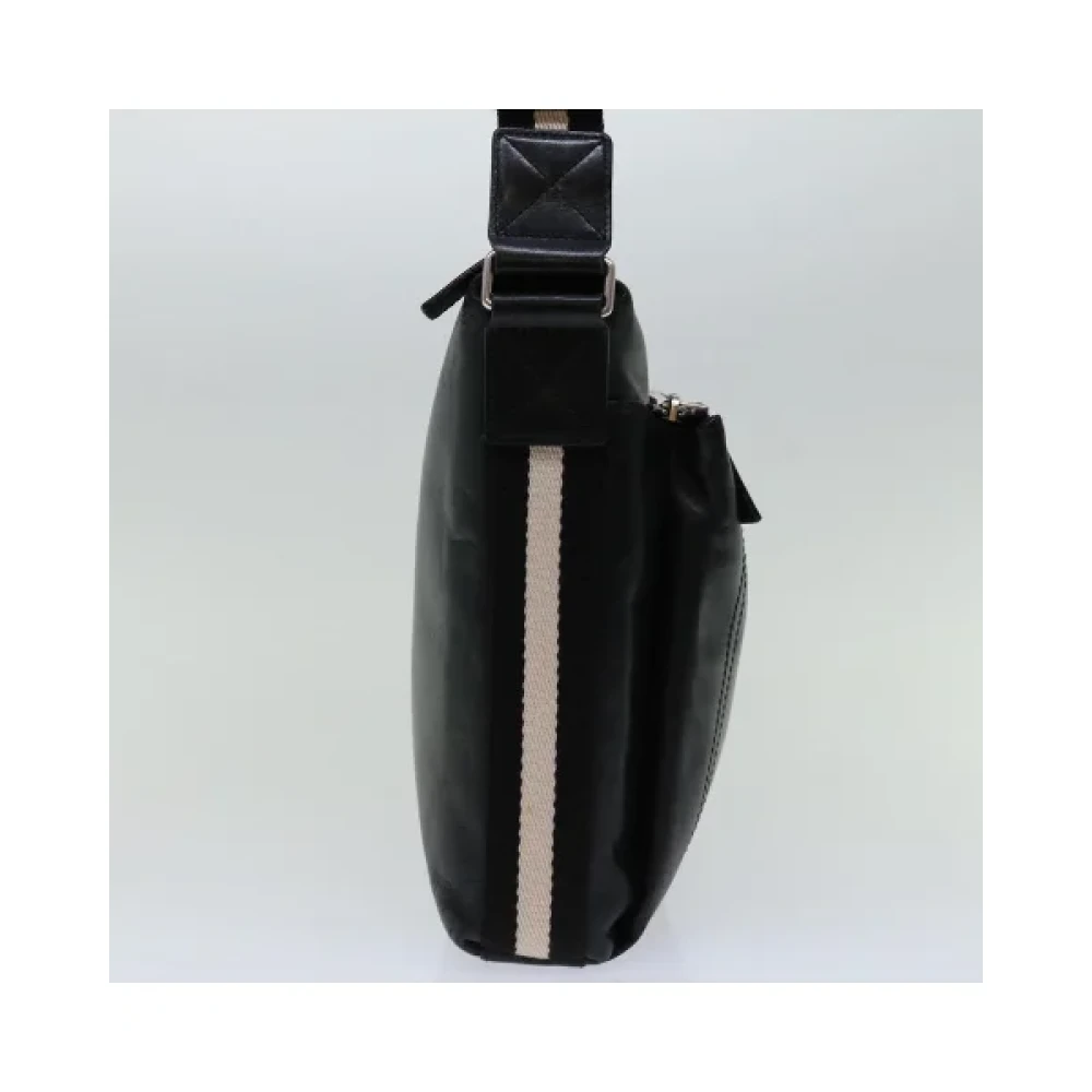Bally Pre-owned Leather shoulder-bags Black Dames