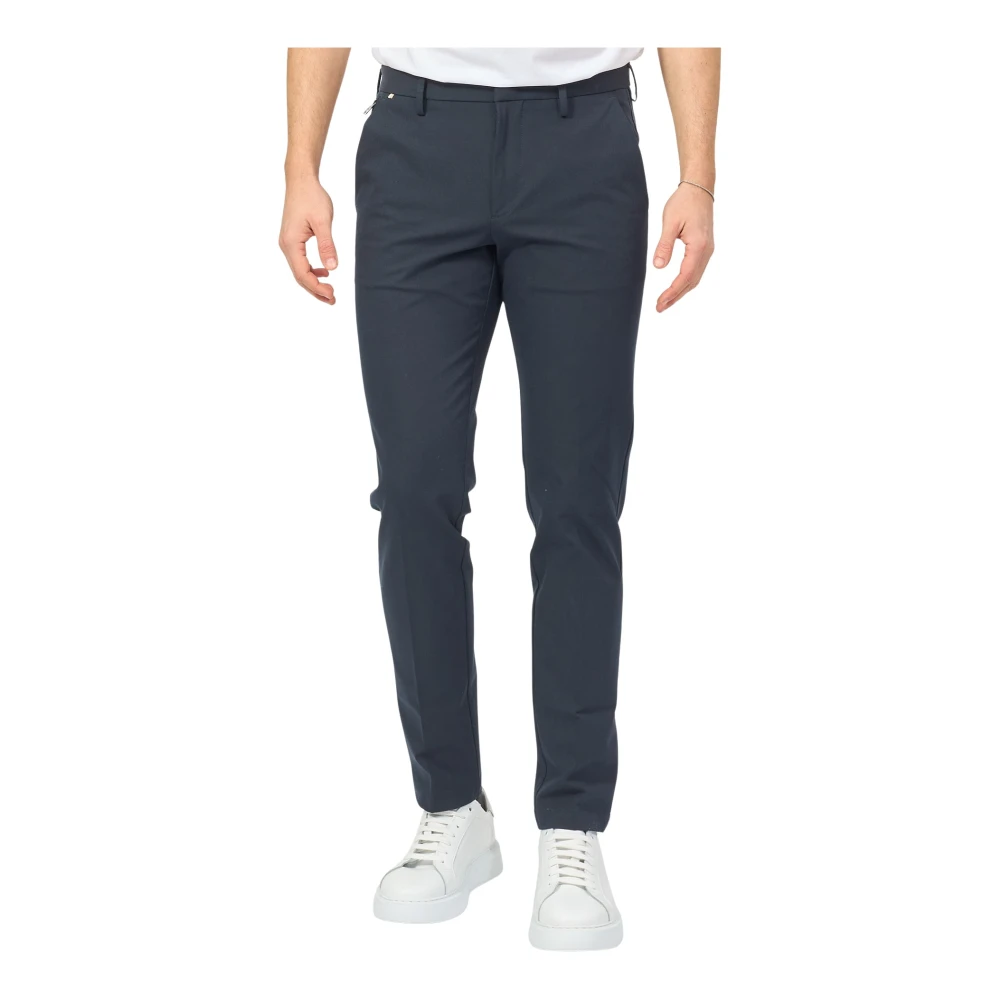 Hugo Boss Blauwe Slim Fit Broek Kaito Blue Heren