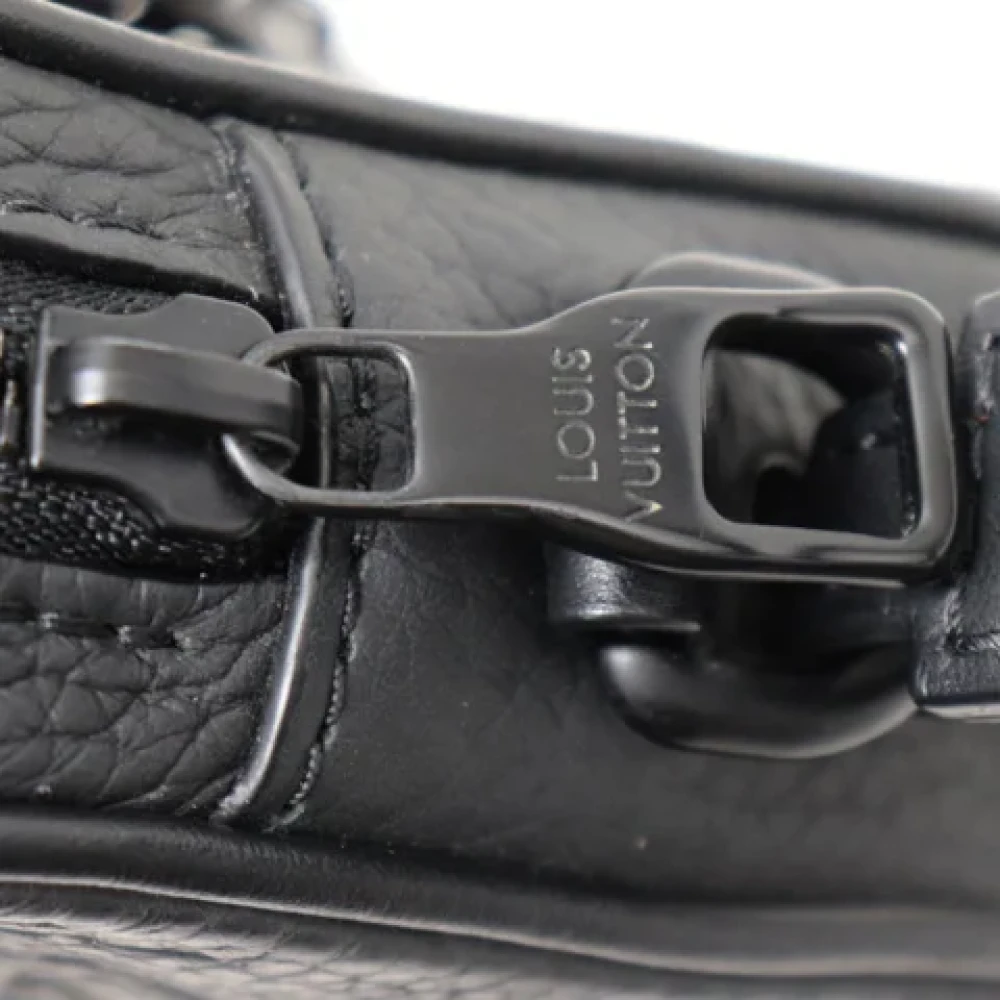 Louis Vuitton Vintage Pre-owned Leather clutches Black Dames