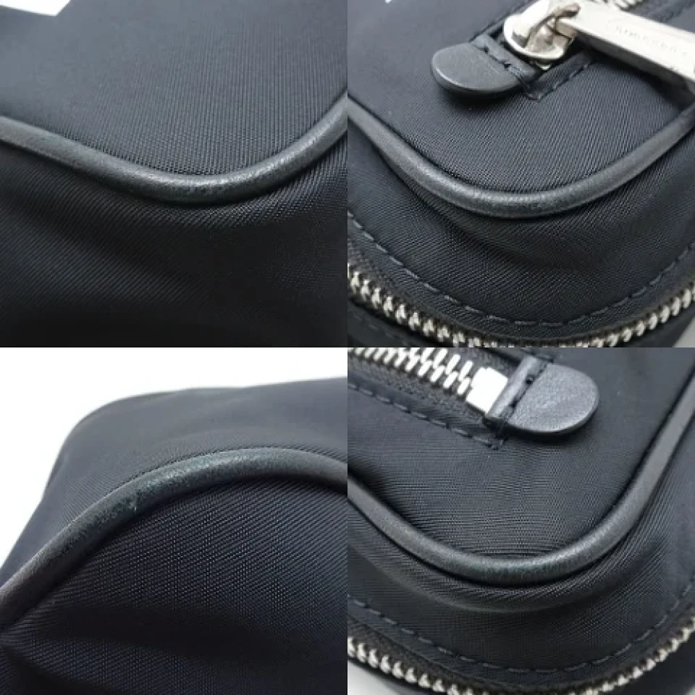 Burberry Vintage Pre-owned Nylon crossbody-bags Black Dames