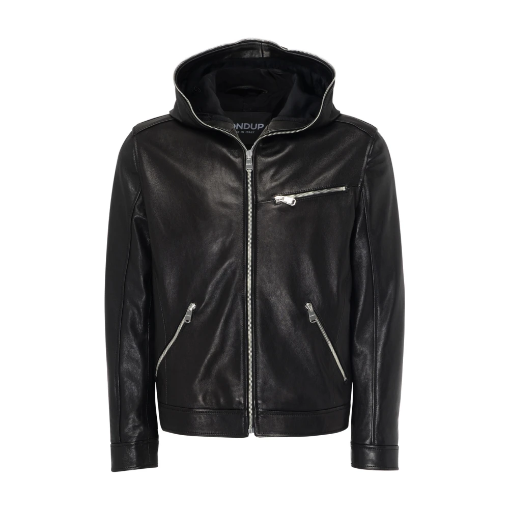 Jackets > Leather Jackets - - Dondup - Modalova