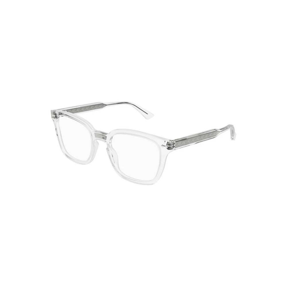 Gucci Kristallen bril voor verhoogde stijl Gray Unisex