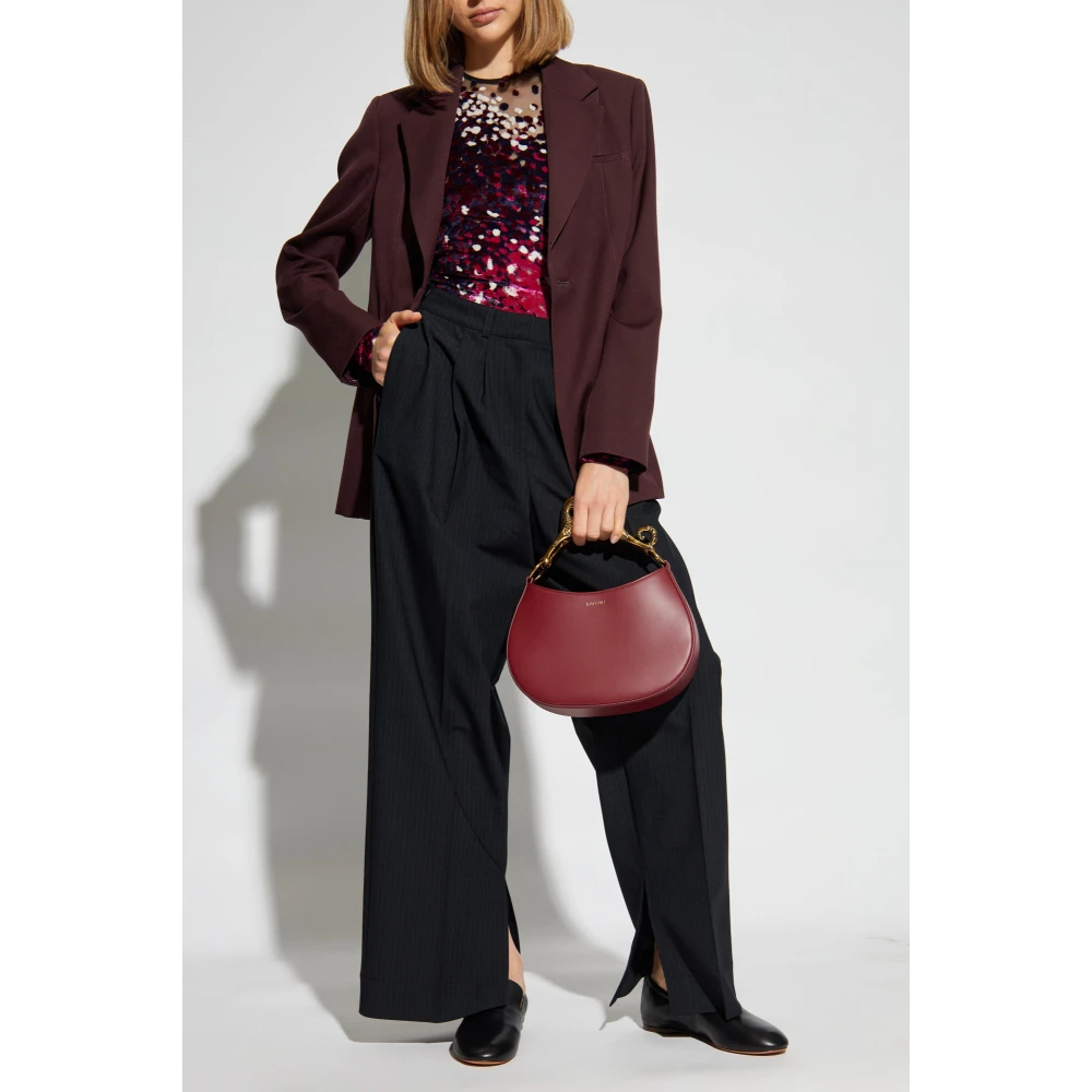 Lanvin Wollen jas Purple Dames