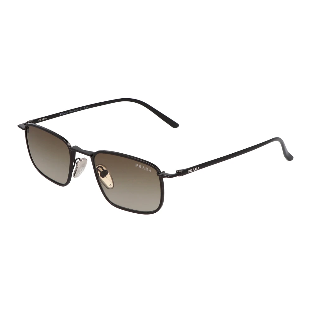 Prada Man Sunglass PR D52S - Frame color: Black, Lens color: Brown Gradient - Image 3